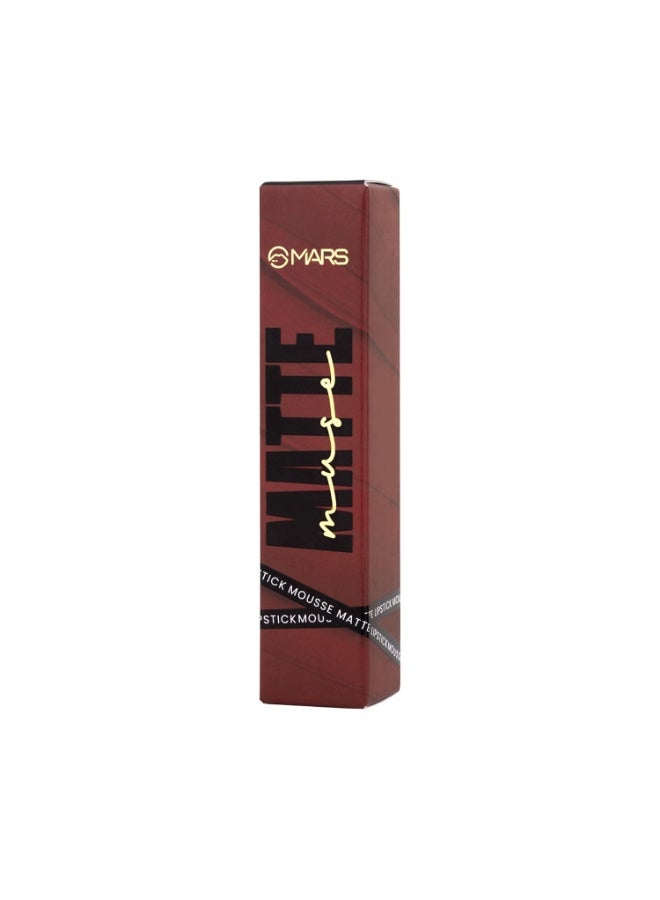 MARS Matte Muse Mousse Lipstick (3ml) (16-CHICK BEAUTY) with Doe-Foot Applicator | Highly Pigmented | Smooth Texture | Hydrating Formula | Blurry Lips Effect - Image 2